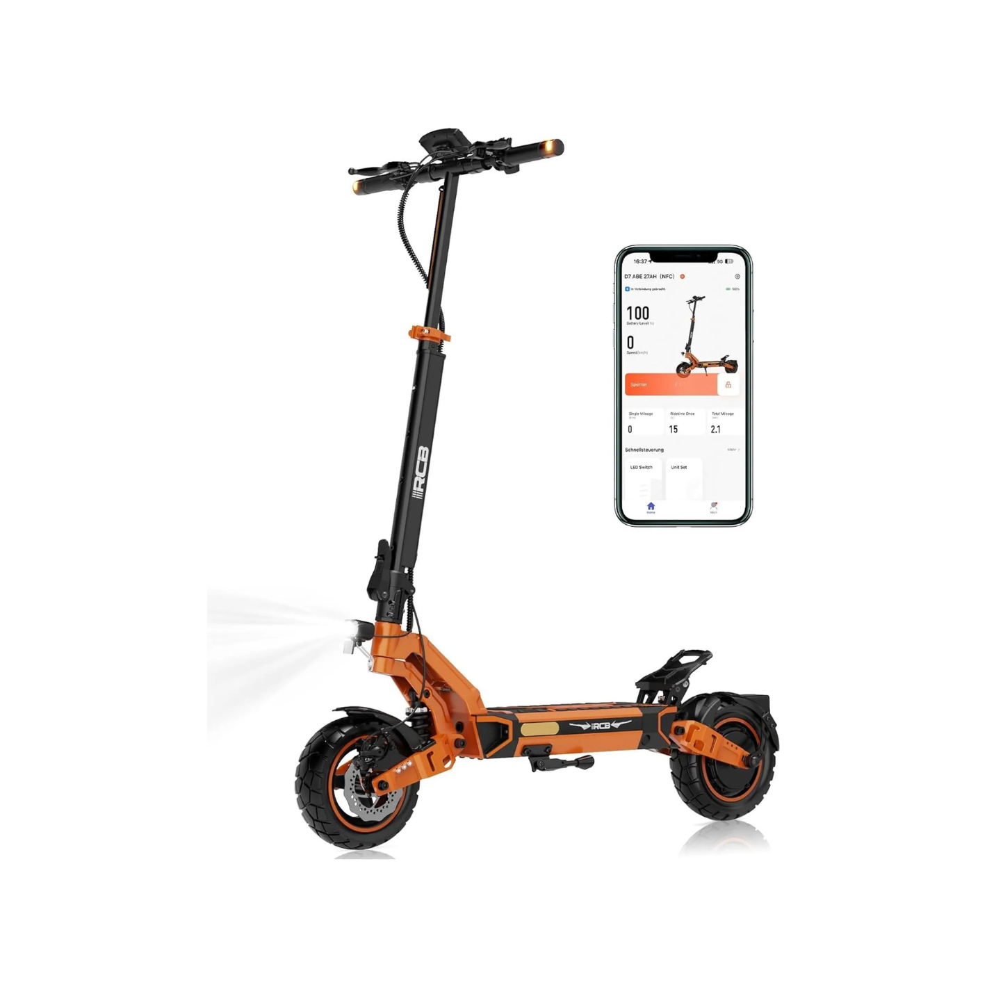 10 RCB D7 Pro Ultra E-Scooter