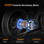 HITWAY 26 Zoll E-Bike Fatbike1