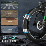 HITWAY 26 Zoll E-Bike Fatbike
