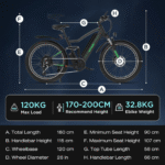 HITWAY 26 Zoll E-Bike Fatbike